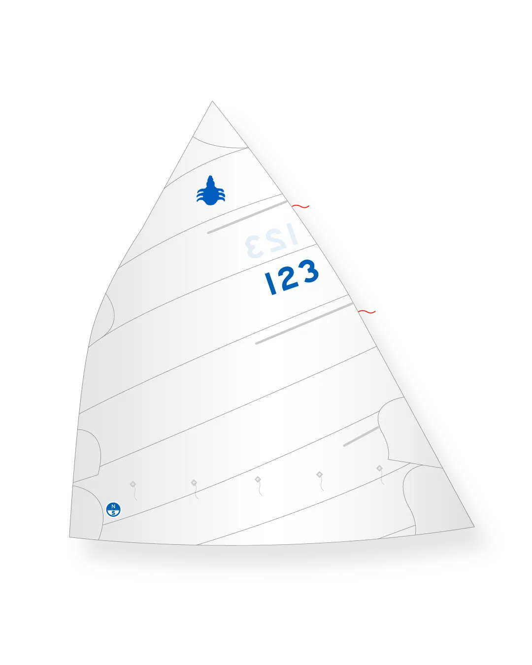 North Sails Beetle Cat AR-1 voile surface maximale