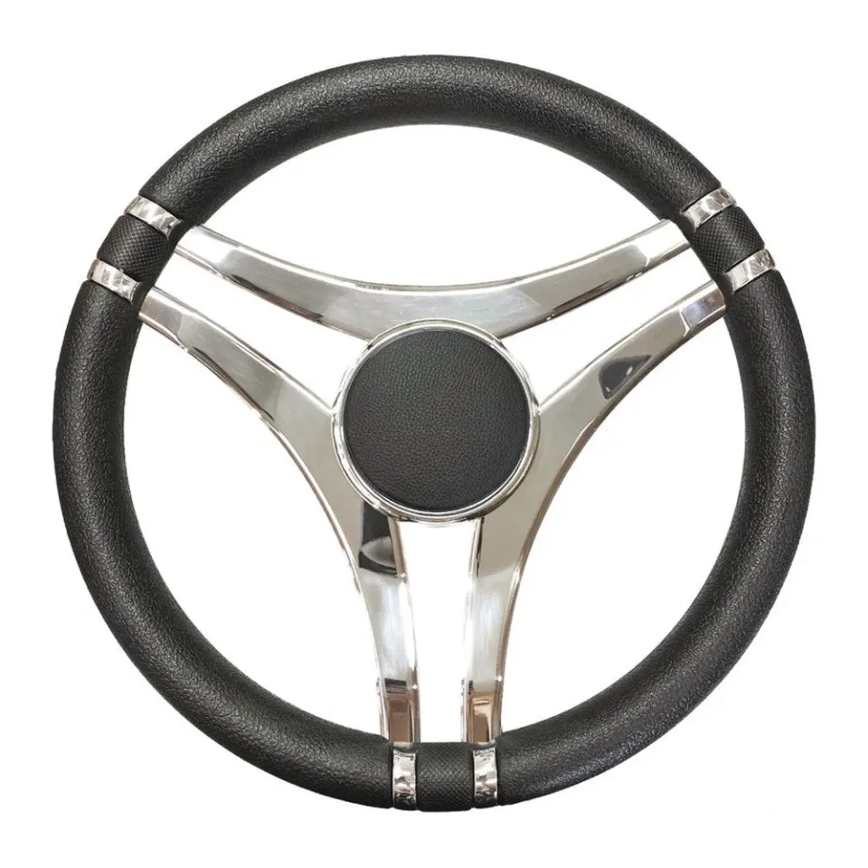 easysea Impact volant de barre noir 350 mm inox