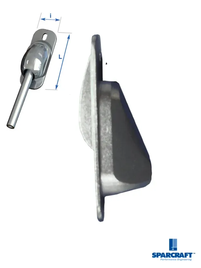 Sparcraft Contre-Coque Cadène Câble Ø7 107,7x40,5