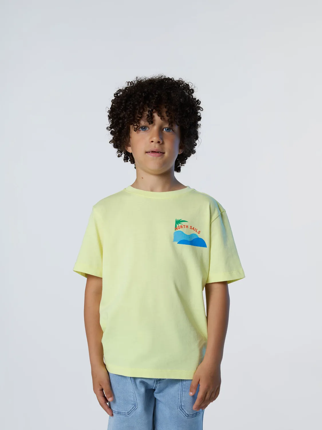 North Sails T-shirt imprimé océan coton bio