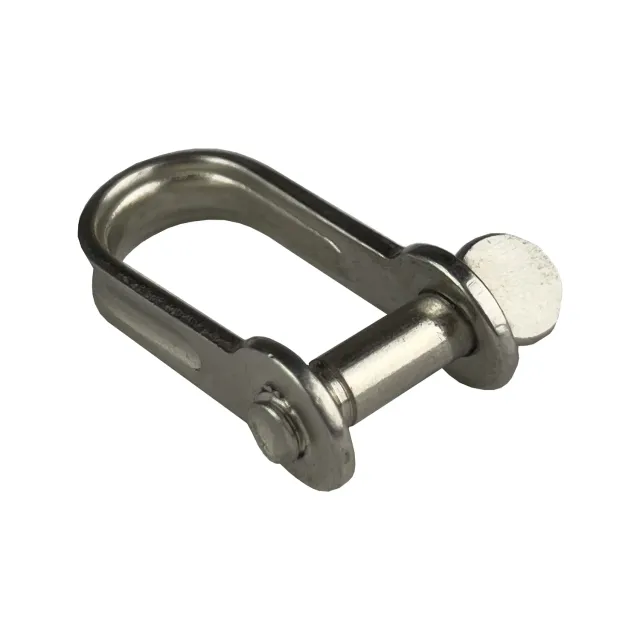Optiparts EX1301 manille plate 4 mm inox