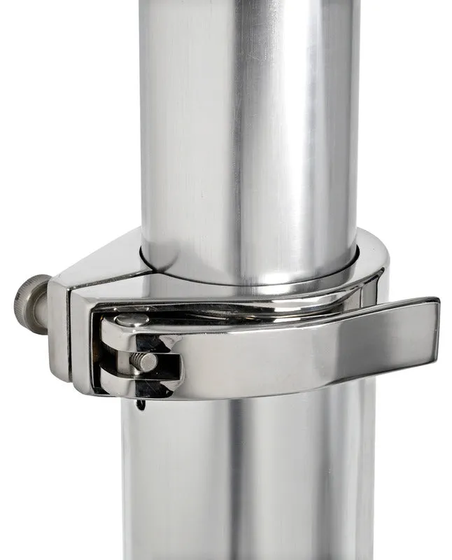Osculati Giant Deluxe pied table alu tri-télescopique