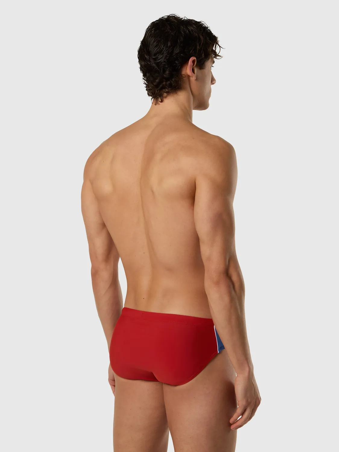 North Sails slip de bain rayures molten lava