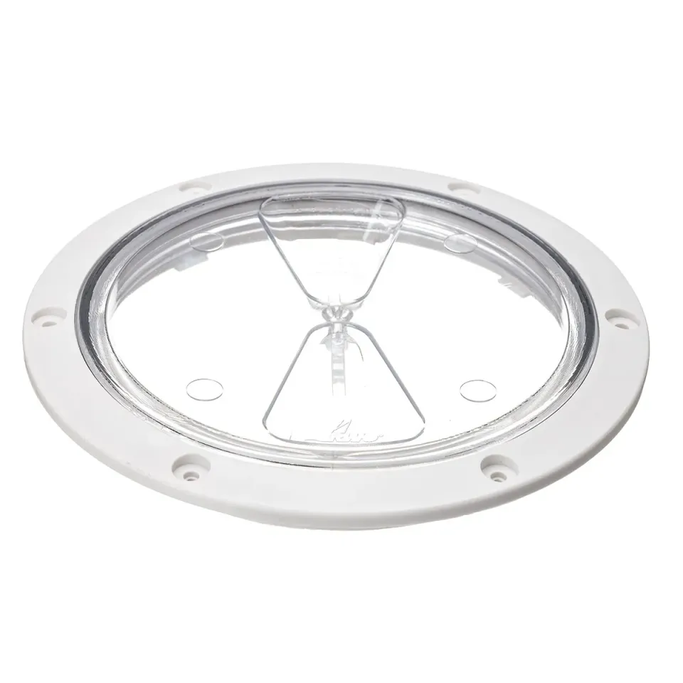 RWO R4053 trappe inspection 125 mm transparente