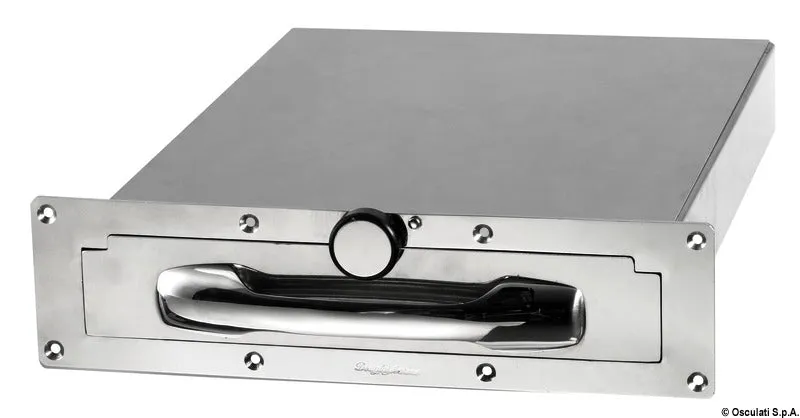 Douglas Marine échelle rétractable inox 4 marches larges