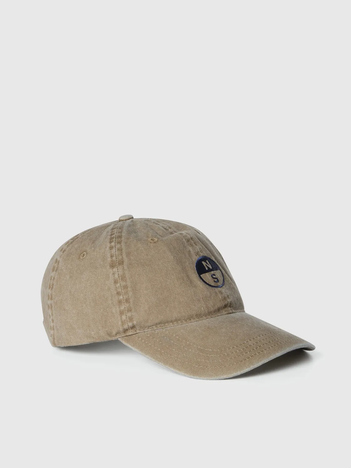 North Sails casquette baseball logo beige chino