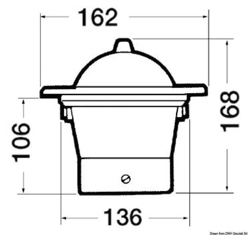 Riviera BU1/AV compas encastrable 4" 12V rapide
