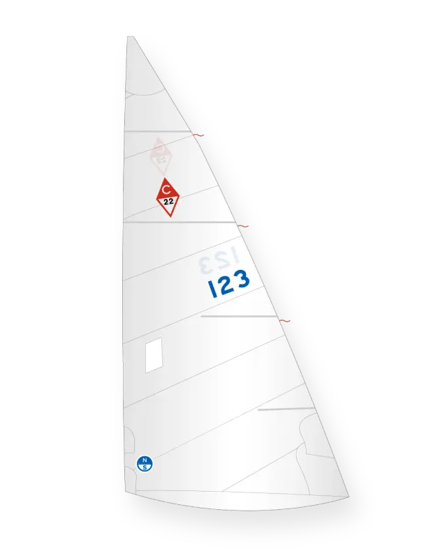 North Sails Catalina 22 Regatta grand-voile Dacron race