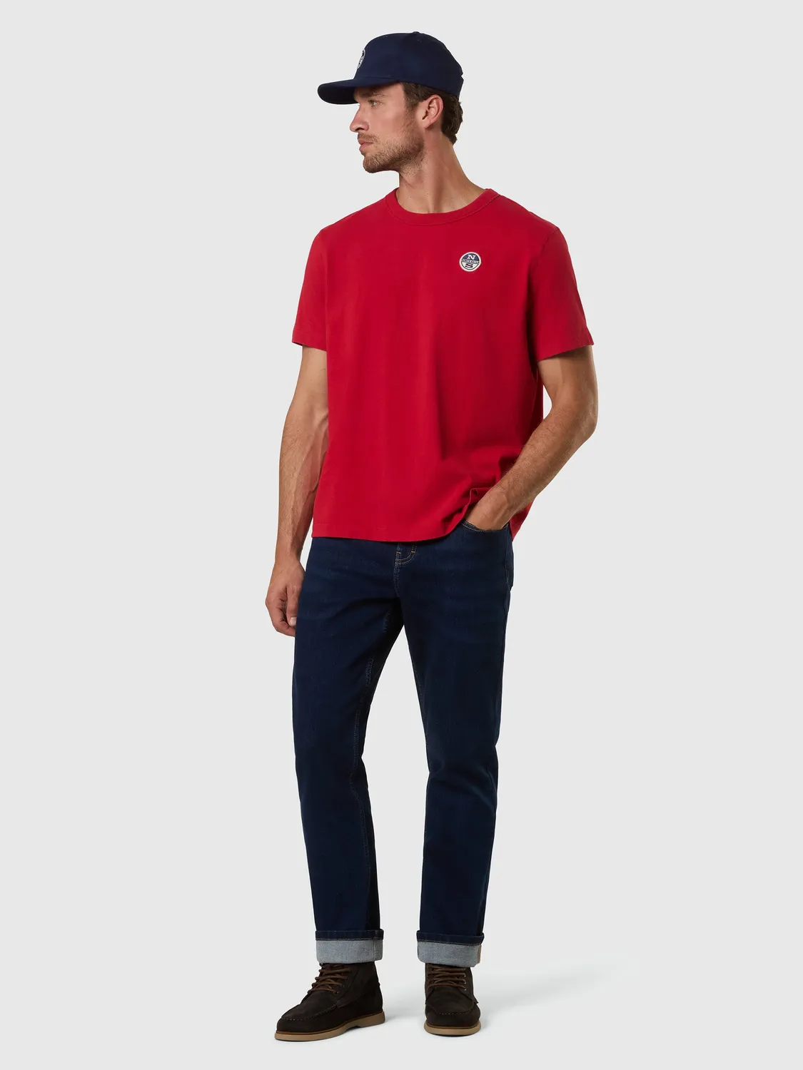North Sails Archive t-shirt coton épais white onyx