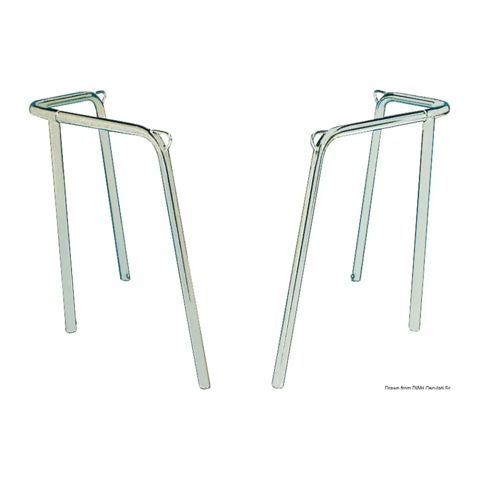 easysea Pulpit 35x40x45 balcon arrière inox 2 parties