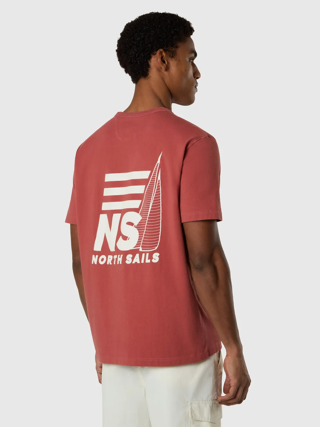 North Sails Archive t-shirt coton bio imprimé maxi