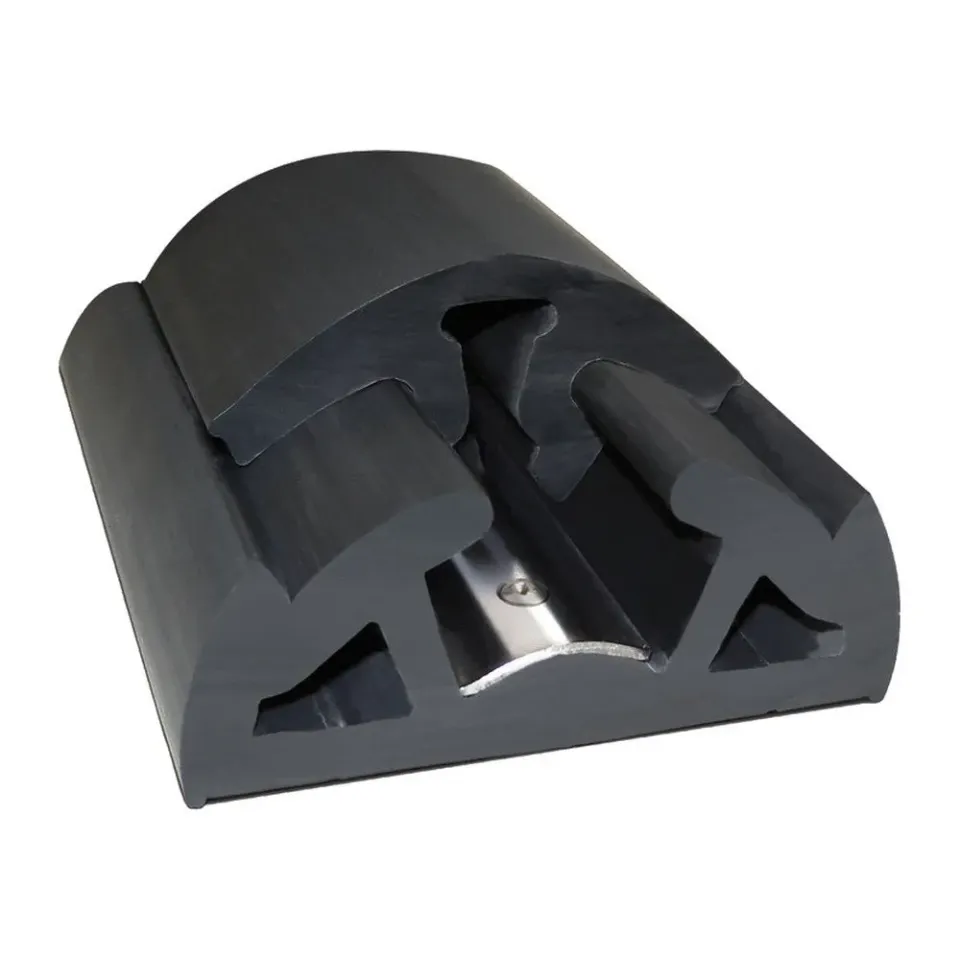 Tessilmare Bino profil pare-battage noir 90x53 mm 12 m
