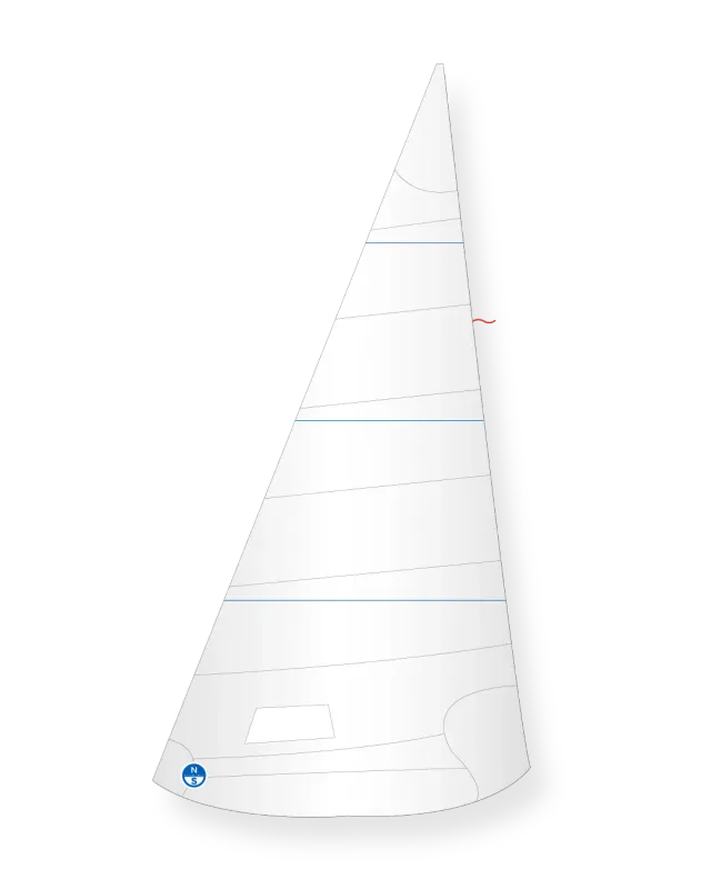 North Sails YW Dayboat NY-4 foc régate