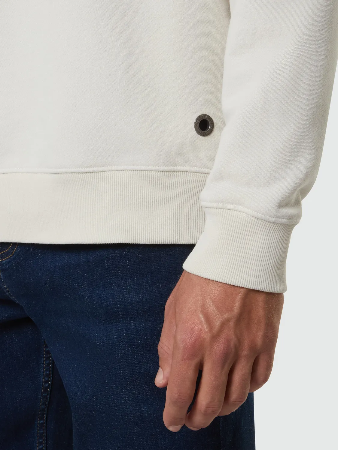 North Sails Archive Sweat Oeillet White Onyx homme