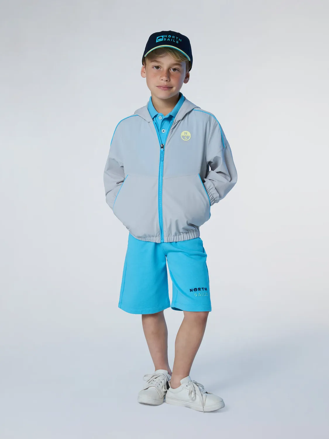 North Sails Short sweat French Terry coton bio brodé
