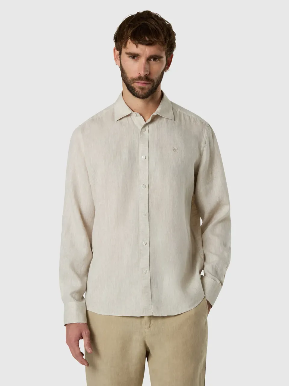 North Sails chemise lin manches longues homme European Flax
