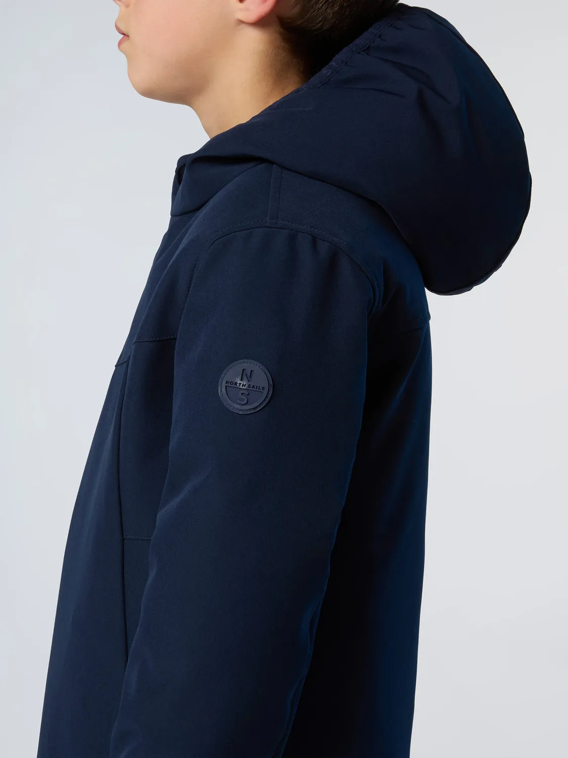 North Sails Hobart veste softshell enfant recyclée imperméable