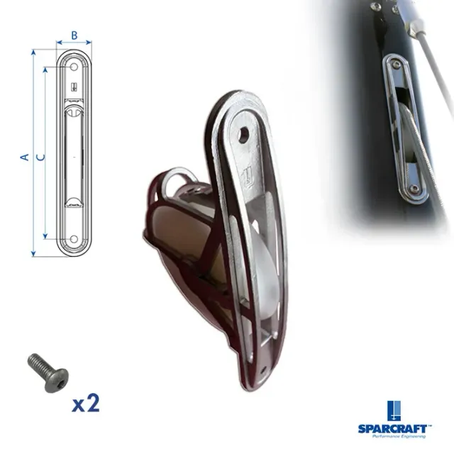 Sparcraft Boîte à Réa Inox Ø130 Complète Mât