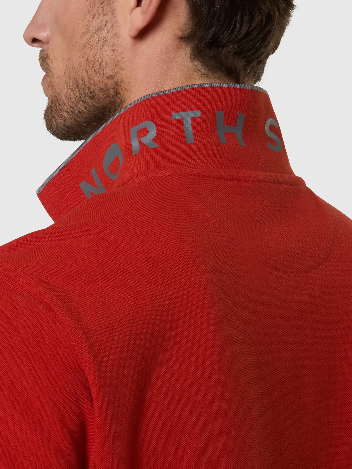 North Sails Patch Logo polo homme rouille