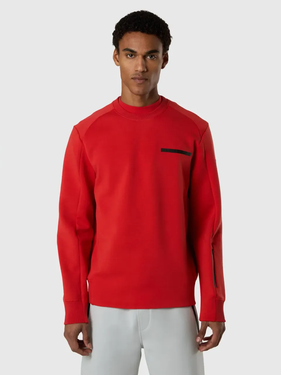 North Sails Scuba sweat col rond poche zippée