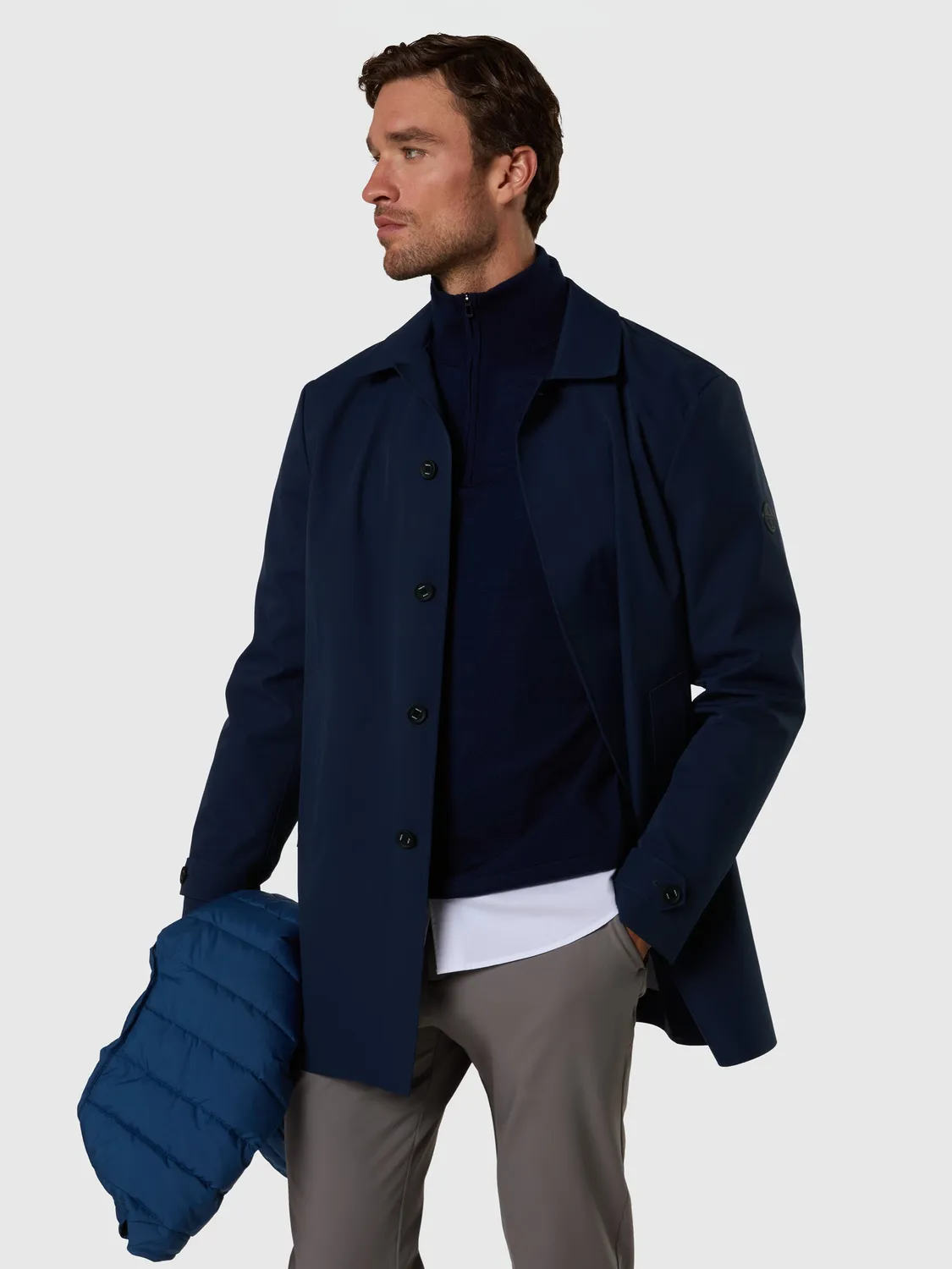 North Sails Meridian Trench 2-en-1 Bleu Marine Long