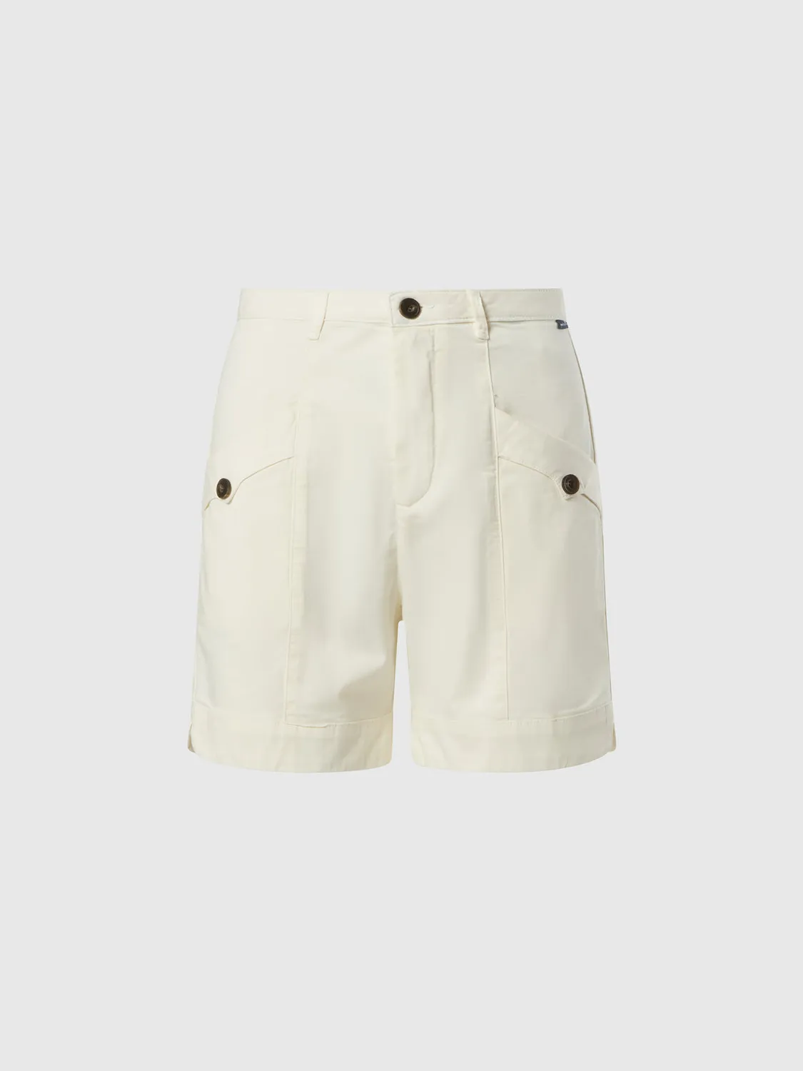 North Sails short cargo gabardine coton bio stretch