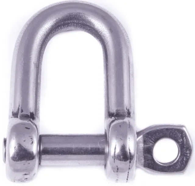Sea Sure manille D forgée inox 6 mm charge 1800 kg