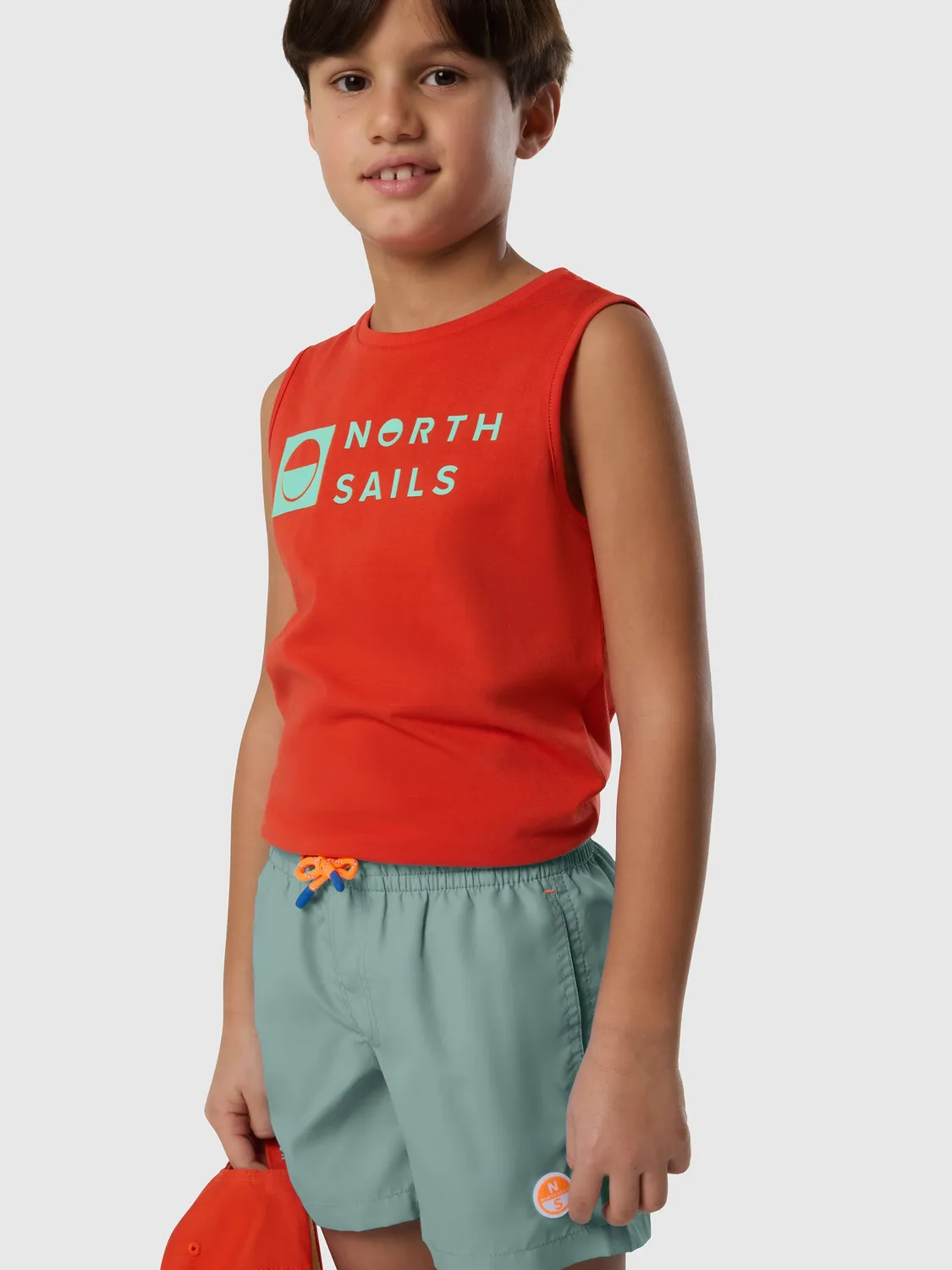 North Sails short de bain enfant magic print bleu