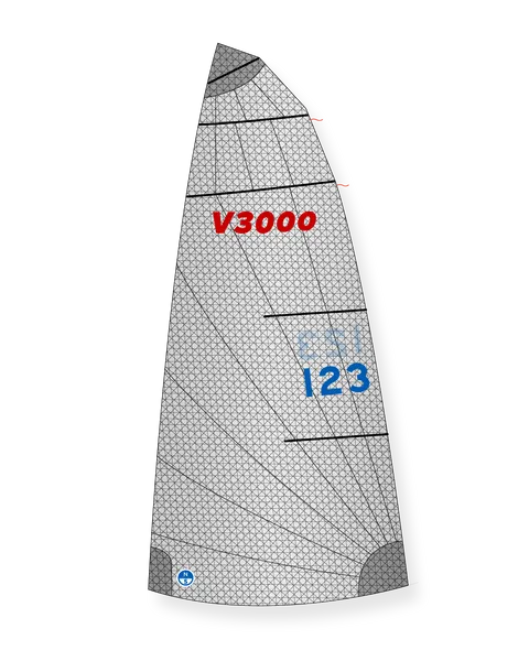 North Sails V-3000 V3M grand-voile laminate radial
