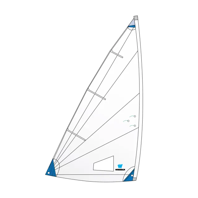 Optiparts EX2025 voile entraînement Laser Radial ILCA 6