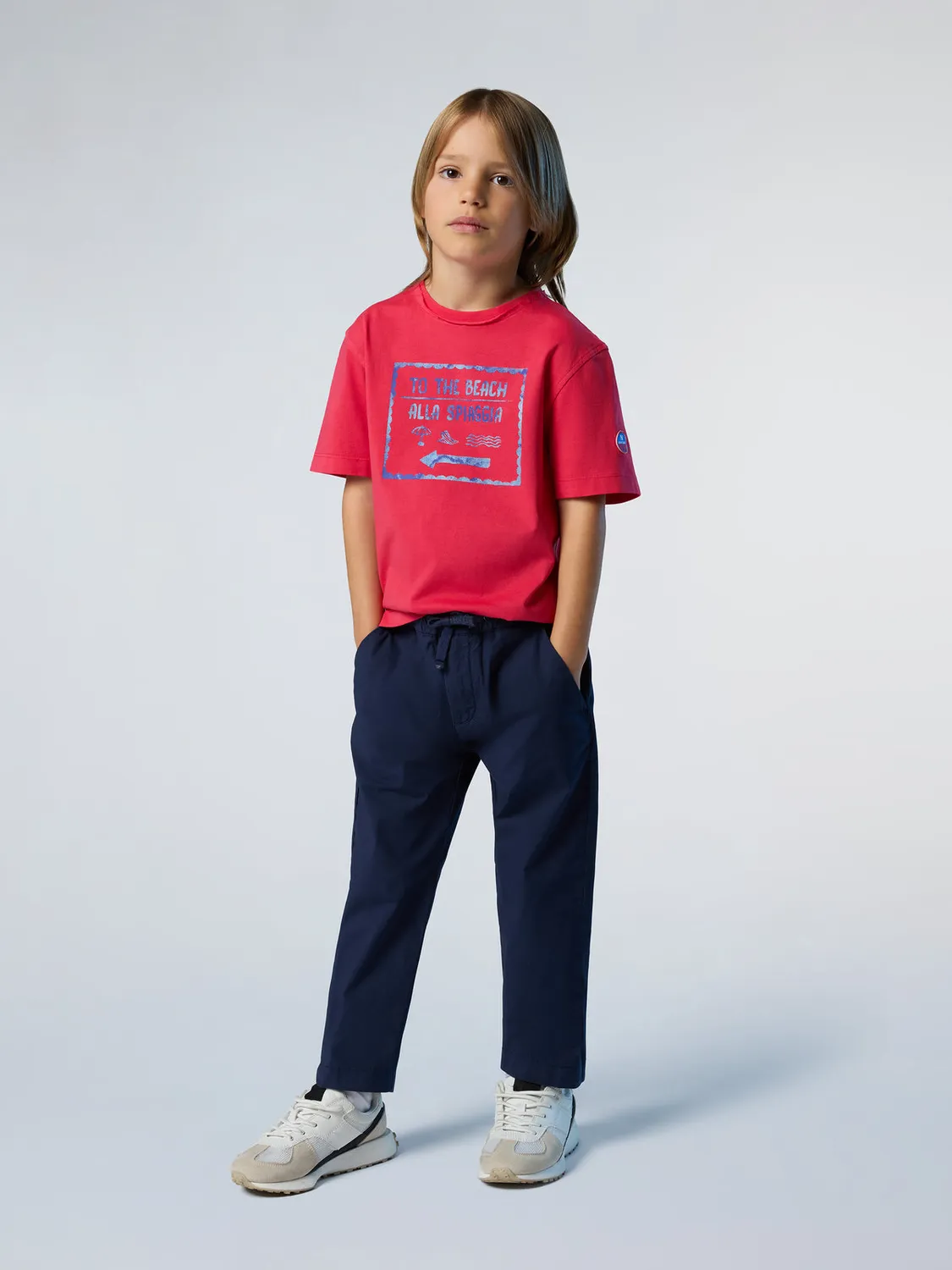 North Sails Beach Print t-shirt enfant coton bio