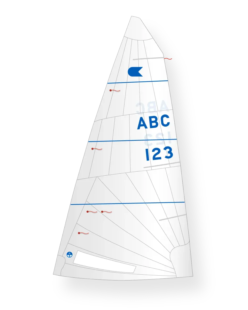 North Sails OK GE-2 grand-voile Contender RS2.5