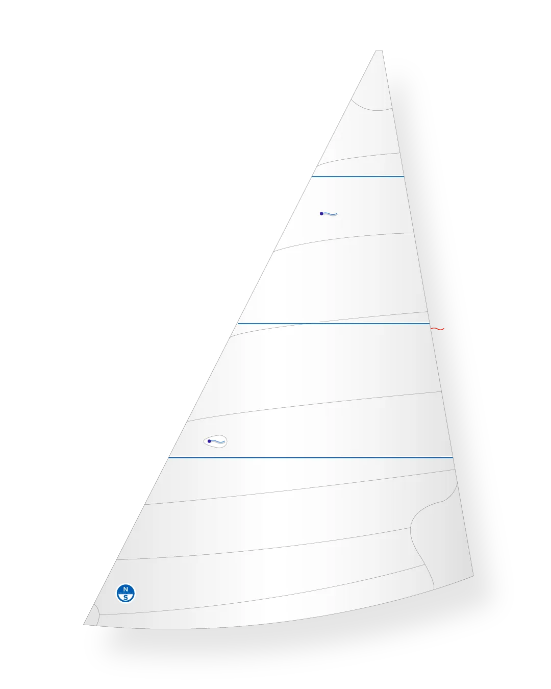 North Sails CJ-5 foc Cornish Shrimper 19 polyvalent