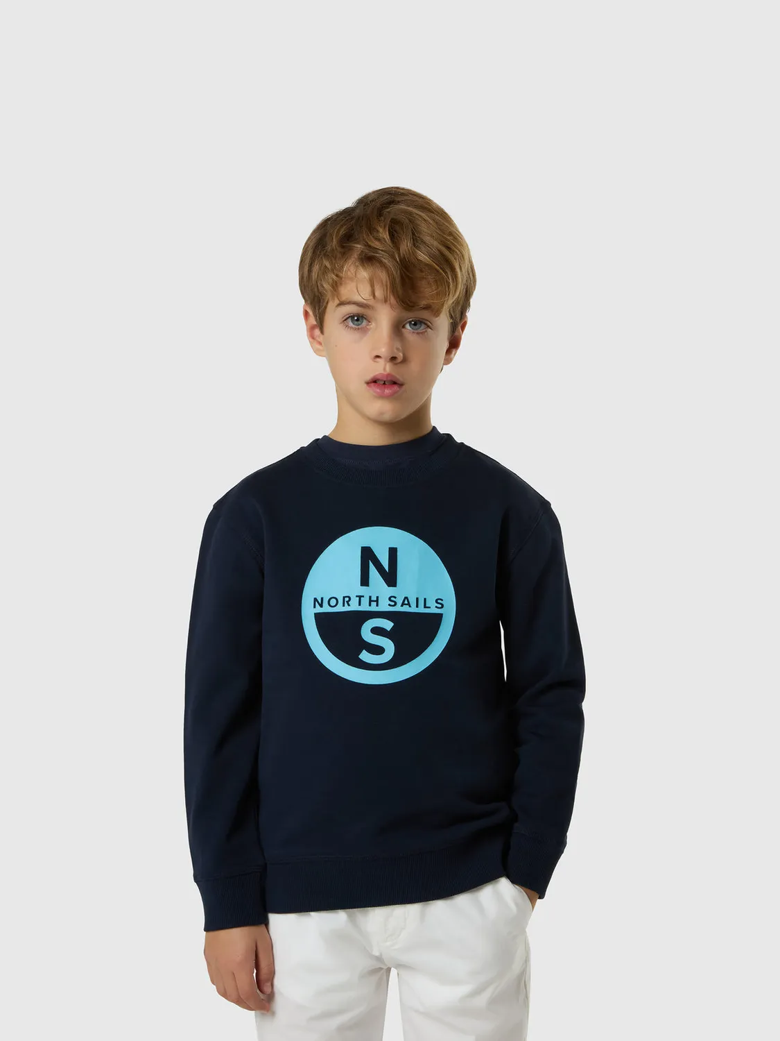 North Sails sweat enfant maxi logo coton bio