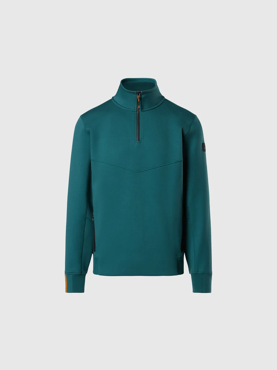 North Sails Interlock sweat demi-zip poches zippées
