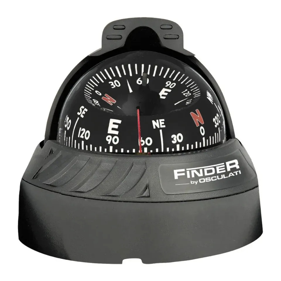 Finder 2"5/8 compas bateau noir à encastrer