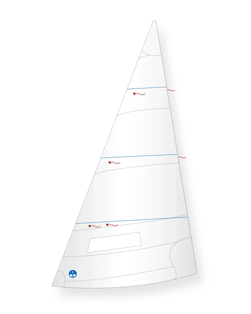 North Sails Mermaid DMJ-1 foc Contender 5.46