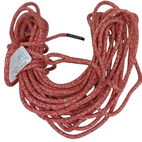 Ino Block RSK78 cordage Dyneema 10mm 20m blanc-rouge
