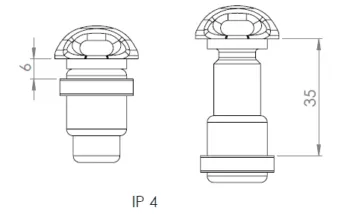 Ino Block Ino-Padeye pontet cadène aluminium