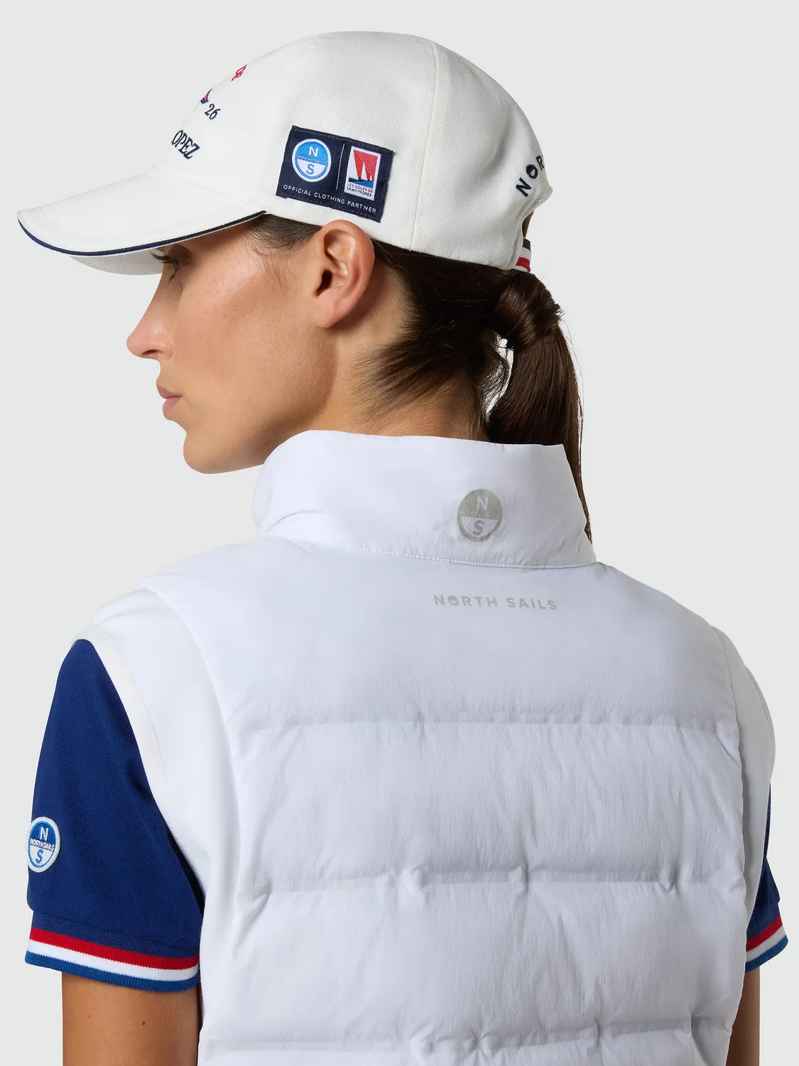 North Sails Gilet Saint-Tropez Hybrid Marshmallow