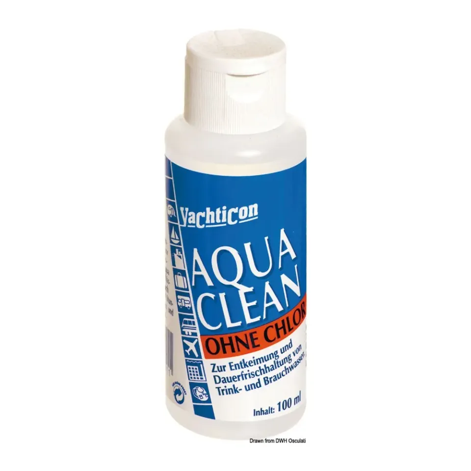 Yachticon Aqua Clean traitement eau réservoir 100g pack 16 sans chlore