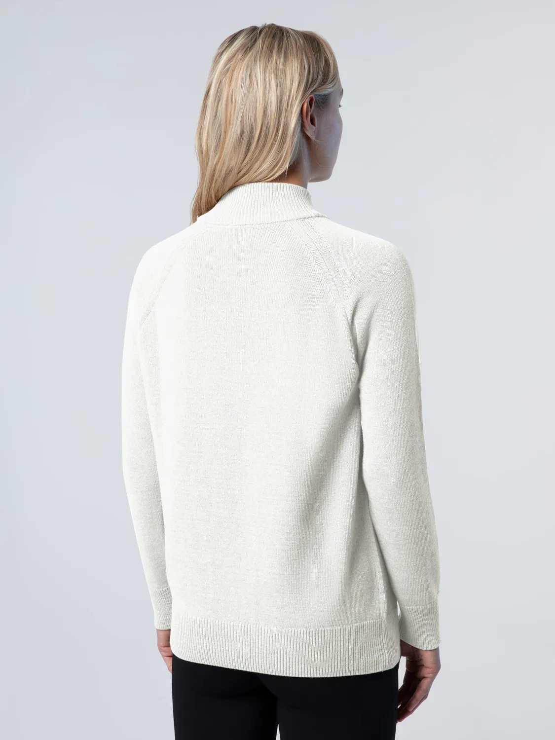 North Sails pull col montant cachemire Marshmallow femme