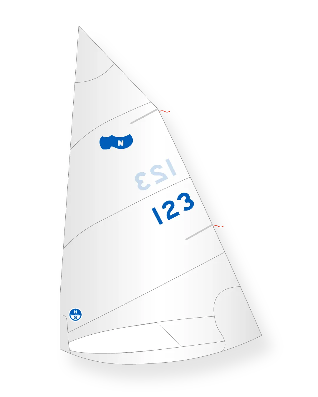 North Sails Sabot Naples T5 grand-voile enfant léger