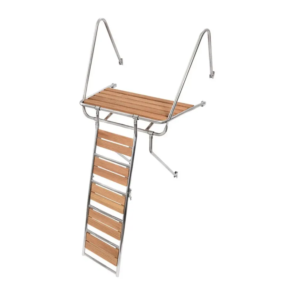 Osculati plateforme passerelle échelle grand modèle iroko