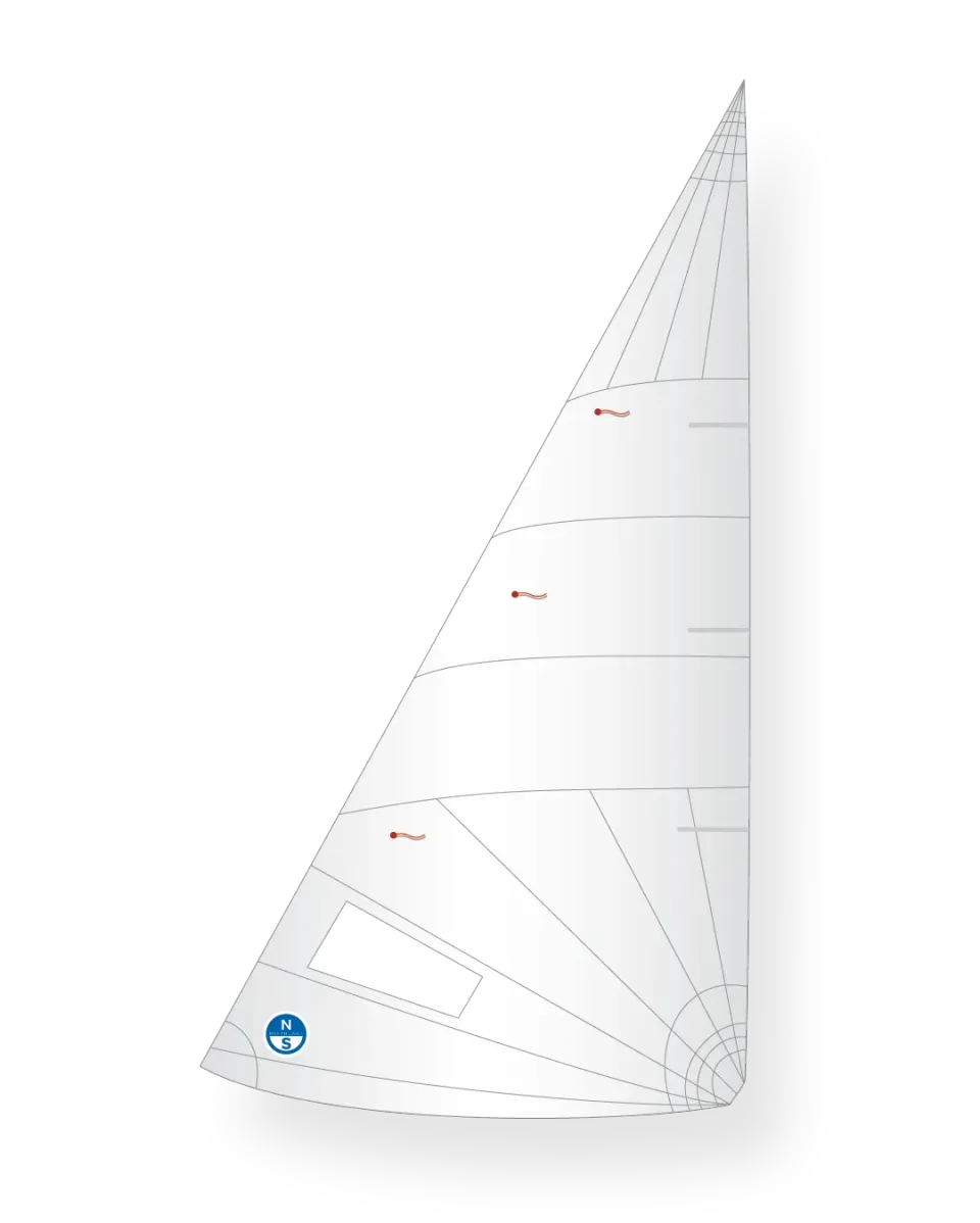 North Sails 420 J-14 foc Dacron HTP bi-radial