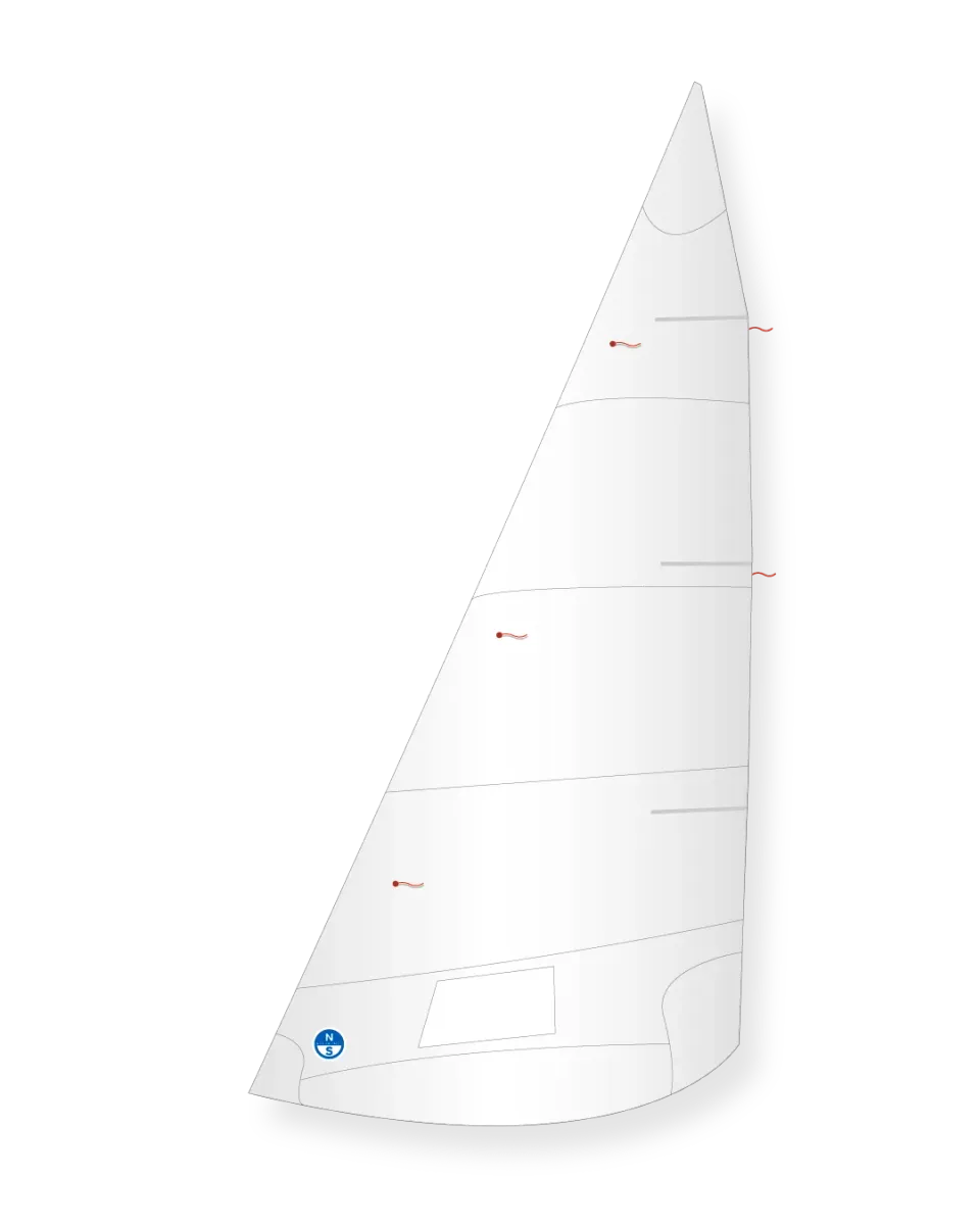 North Sails Hampton One Design foc Dacron régate