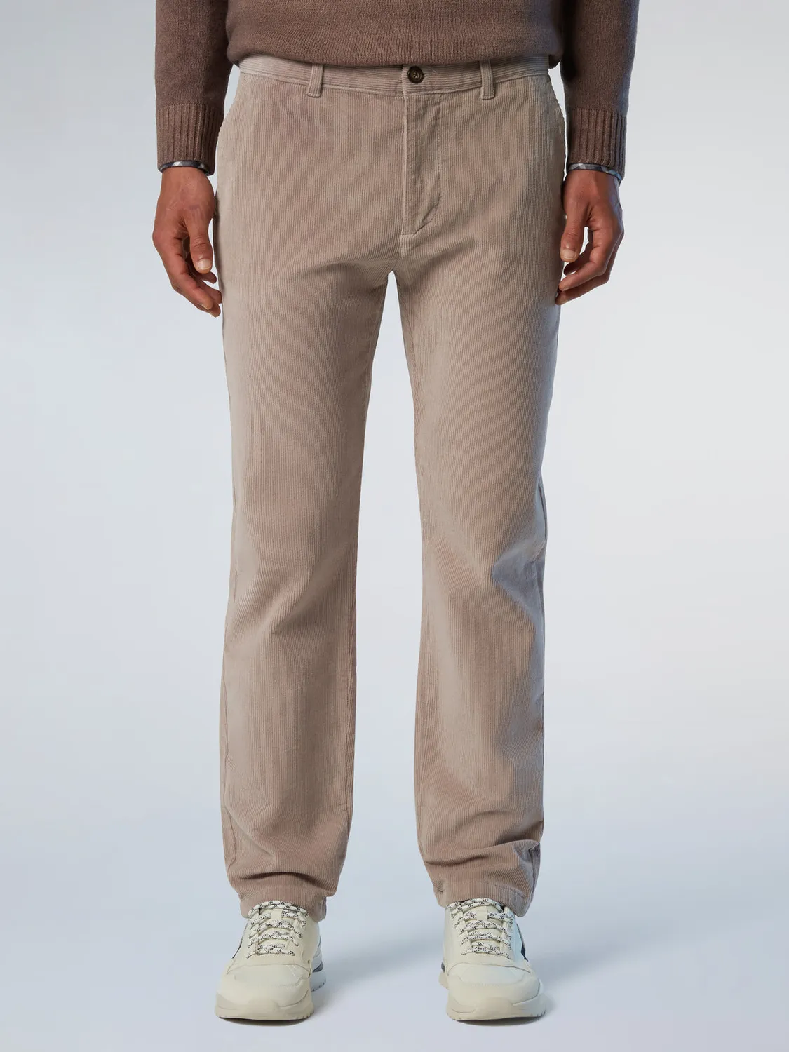 North Sails Defender chino velours stretch slim