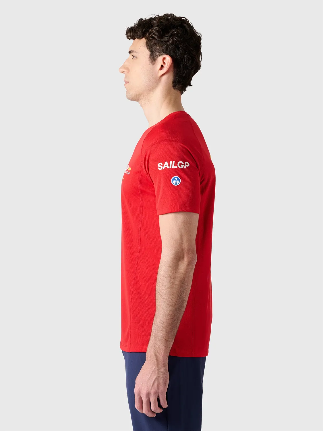 North Sails SailGP t-shirt technique régate rouge