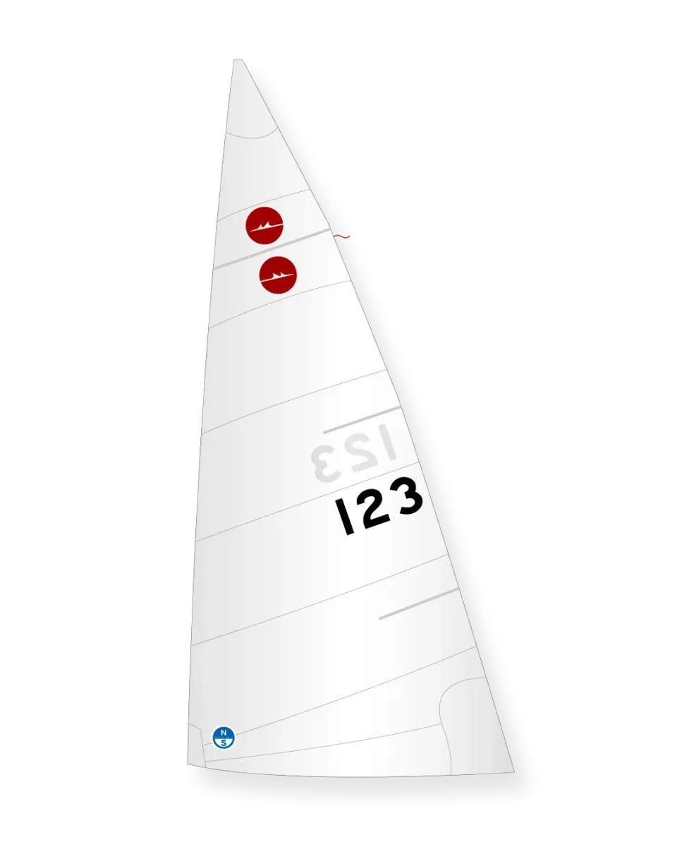 North Sails Harpoon 4.6 grand-voile durable