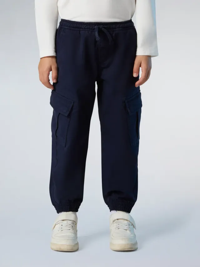 North Sails Cargo pantalon enfant taille élastique coton stretch